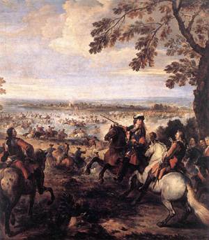 The Crossing of the Rhine by the Army of Louis XIV 1672-99