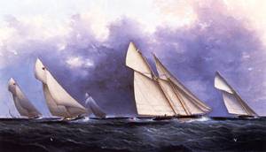 The Yacht Race 1880