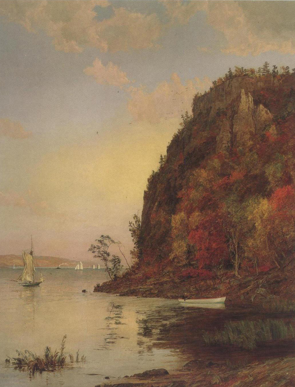 Under The Palisades In October 1895