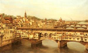 View Of The Ponte Vecchio Florence