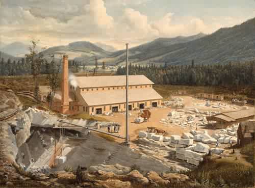 A Marble Quarry 1851