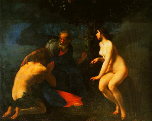 Adam and Eve in the Garden of Eden