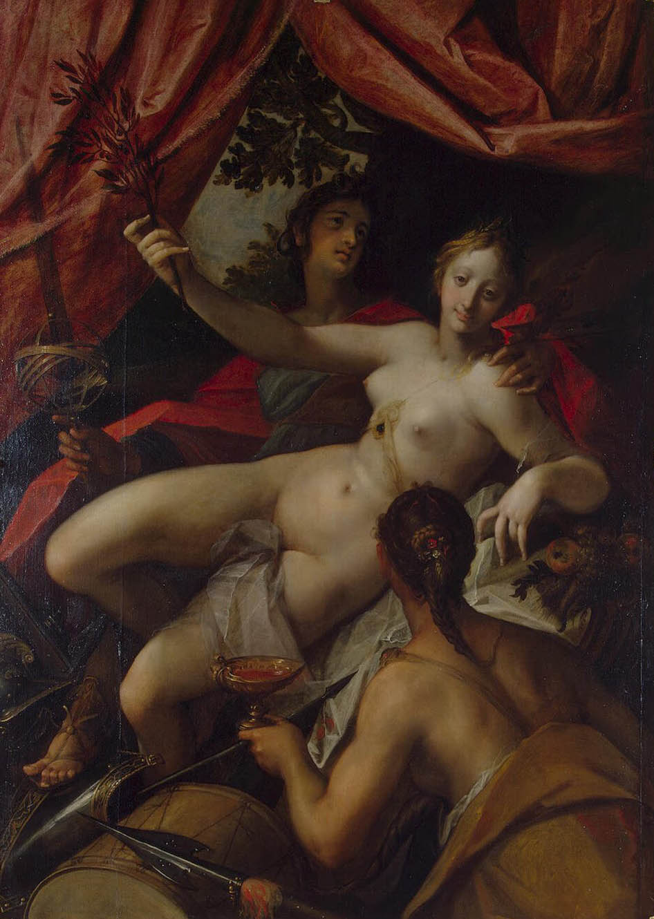 Allegory of Peace Art and Abundance