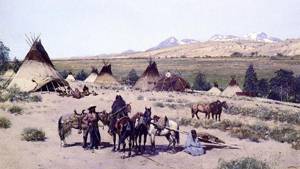 Among the Foothills 1892