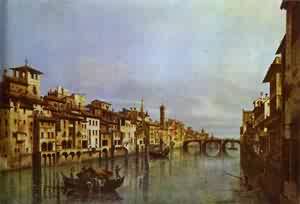 Arno In Florence Early 1740s