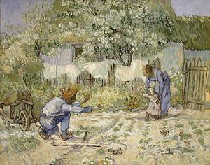 First Steps after Millet 1890