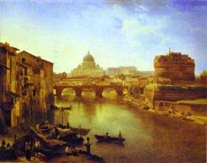 New Rome The Castle Of The Holy Angel 1823