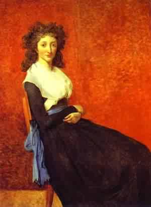 Portrait Of Madame Charles Louis Trudaine