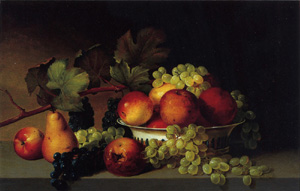 Still Life Apples Grapes Pear 1822-25