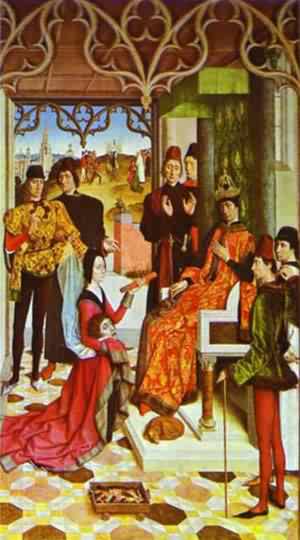 The Empress Ordeal By Fire In Front Of Emperor Otto Iii 1470-1475