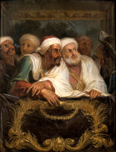 The Moroccan Ambassador and his Entourage at the Italian Comedy in Paris in February 1682 1682