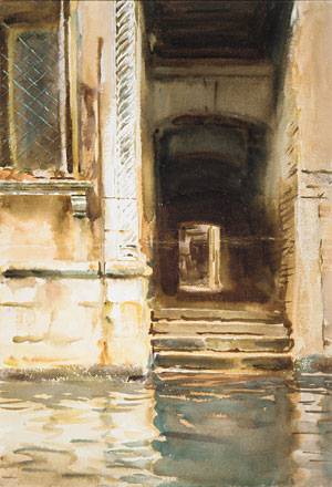 Venetian Passagway ca 1905