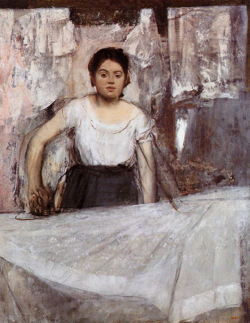 Woman Ironing 1872