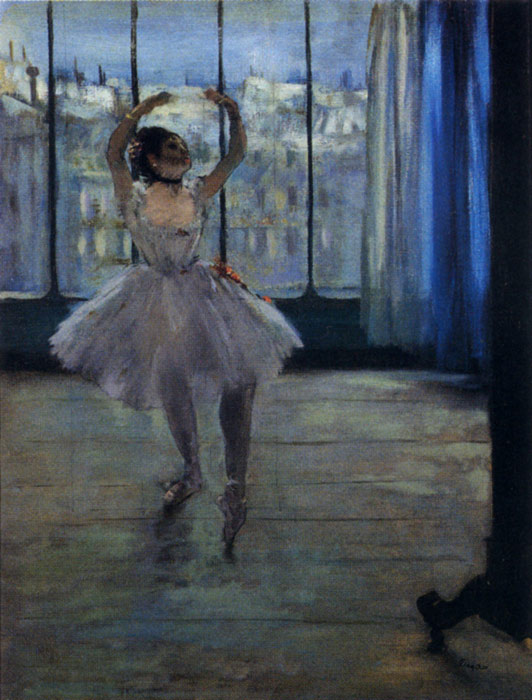 Oil Painting Reproduction of Degas- Dancer At The Photographers Studio