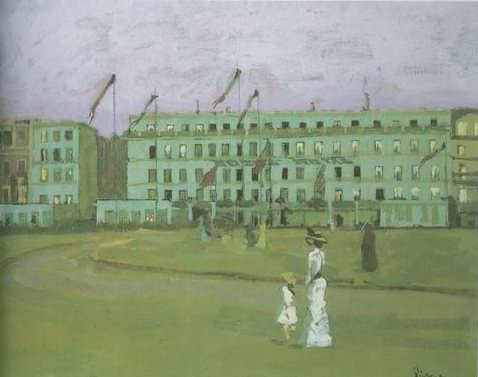 L Hotel Royal,Dieppe painting, a Walter Richard Sickert paintings reproduction, we never sell L