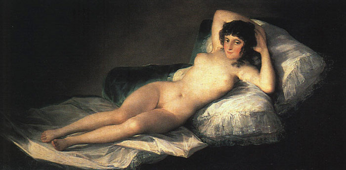 Goya Oil Painting Reproductions- Nude Maja