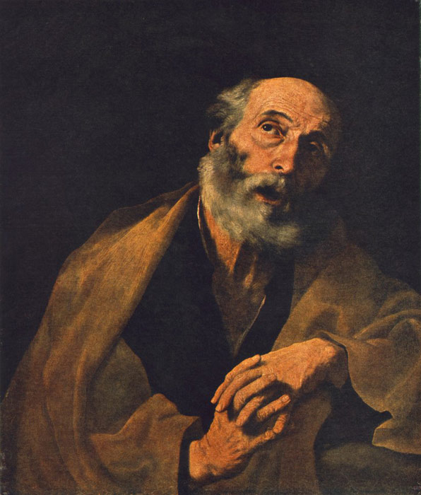 Jusepe de Ribera Oil Painting Reproductions - St Peter