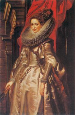 Portrait of Marchesa Brigida Spinola Doria. painting, a Peter Paul Rubens paintings reproduction, we