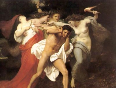 The Remorse of Orestes - Oil Painting Reproduction