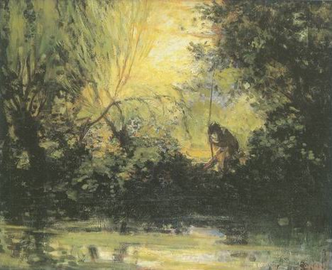 Scene on the Epte painting