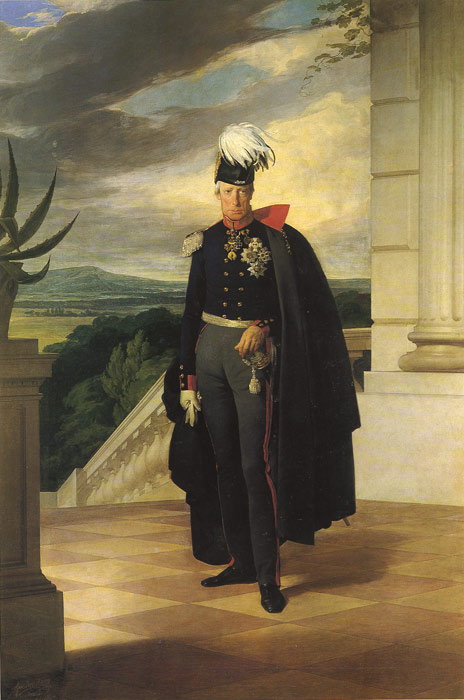 Oil Painting Reproduction of Amerling - Kaizer Franz I