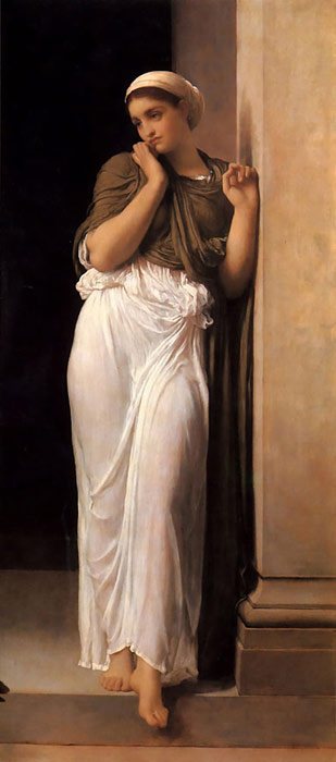 Oil Painting Reproduction of Leighton- Nausicaa