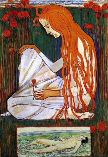 The Dream painting, a Ferdinand Hodler paintings reproduction, we never sell The Dream poster