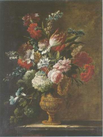 flowers still life painting, a Karel van vogelaer paintings reproduction, we never sell flowers