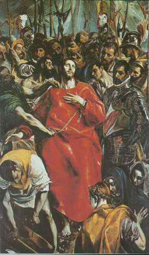 Disrobing of Christ painting, a El Greco paintings reproduction, we never sell Disrobing of Christ