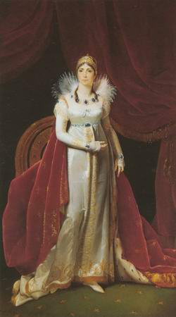 Empress Josephine painting, a Napoleon serials paintings reproduction