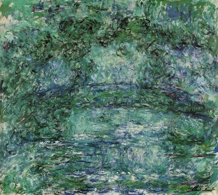 Monet Oil Painting Reproductions - The Japanese Bridge