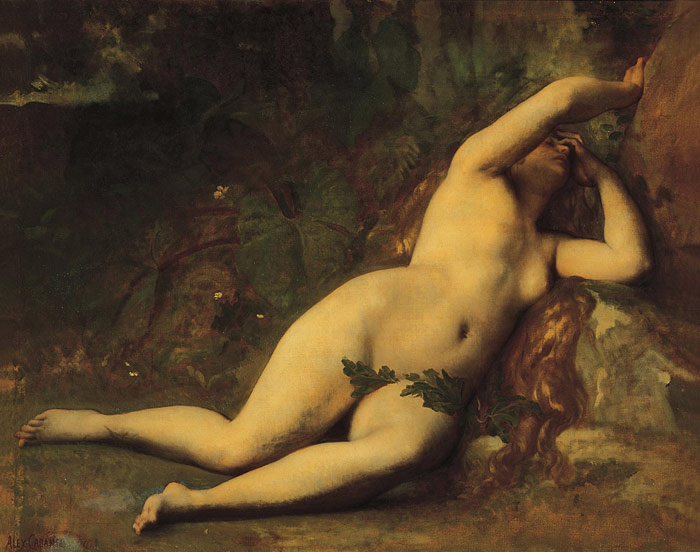 Oil Painting Reproduction of Cabanel- Eve After the Fall