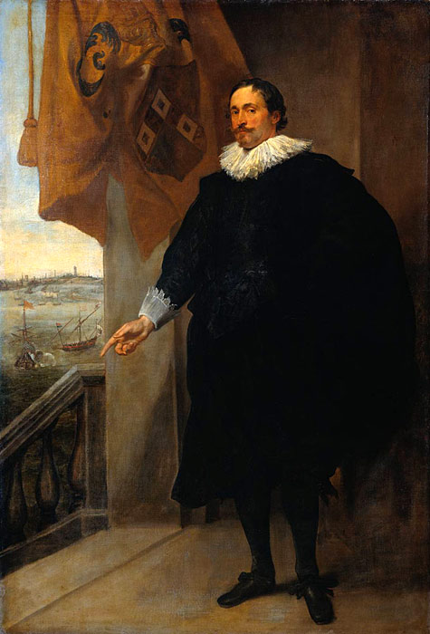 Antony van Dyck Oil Painting Reproductions - Nicolaes van der Borght