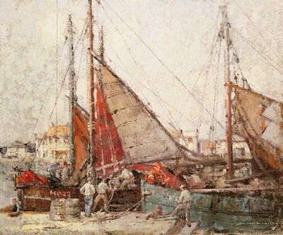 Fishing Boats, Honfleur