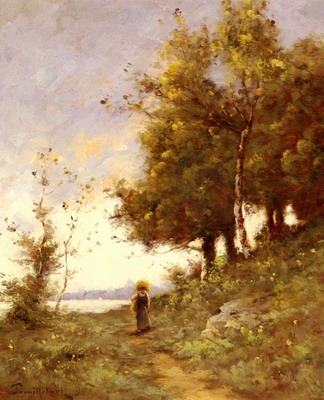 Femme Sur Un Chemin, woman on a path