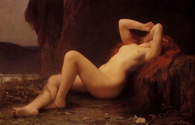 Mary Magdalene In The Cave