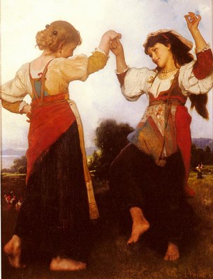 La Tarantella, the tarantella