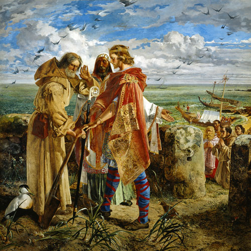 King Egfrid, Northumbria - William Bell Scott