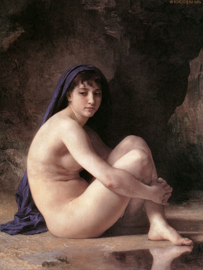 Seated Nude, William-Adolphe Bouguereau