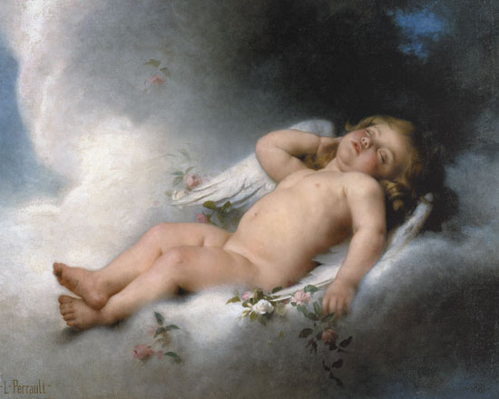 Sleeping Angel, Leon Jean Basile Penault