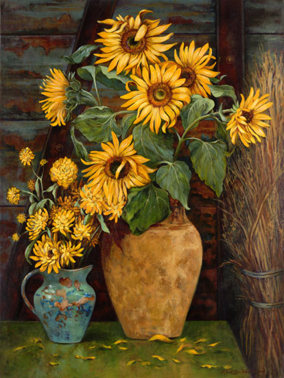 Sunflowers, Linda Evanglyn Wallace