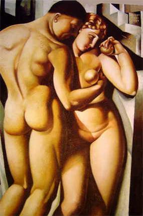 tamara de lempicka - adam and eve