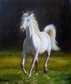 Oil painting for sale:horses-031