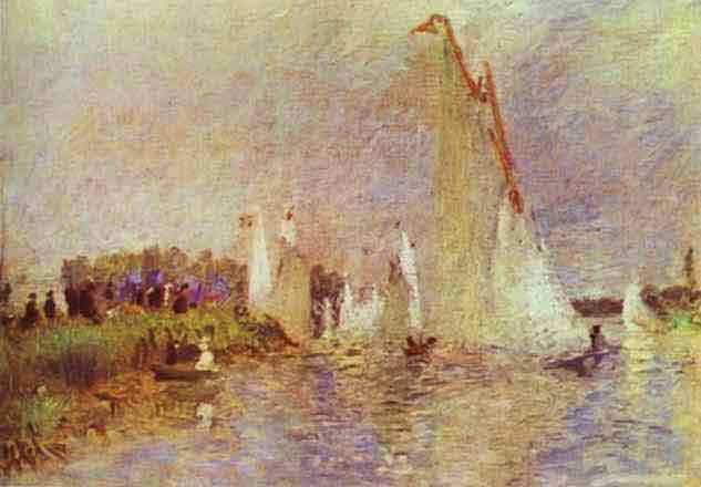 Sailboats at Argenteuil. 1874