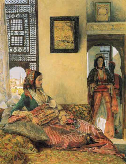 Oil painting for sale:Life in the Harem, Cairo