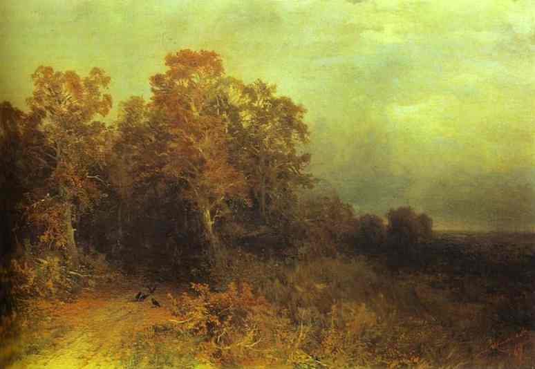 Oil painting:Autumn. 1869