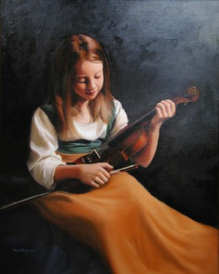 Girl with a Violin