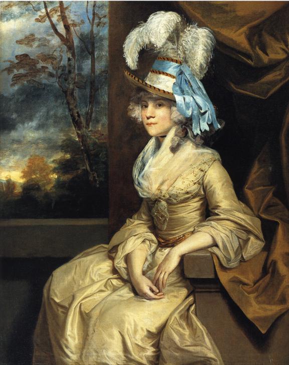 Oil painting:Lady Taylor. 1781