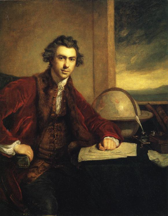 Oil painting:Sir Joseph Banks. 1771