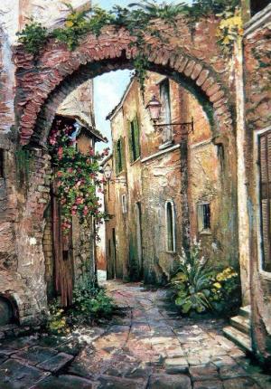 Cobbled Street, St. Remy